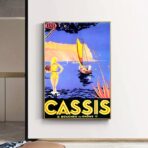 vintage poster cassis