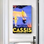 vintage poster cassis