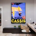vintage poster cassis