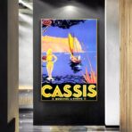 vintage poster cassis