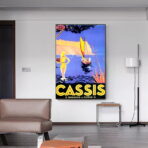 vintage poster cassis