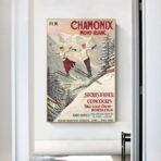 vintage poster chamonix