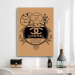vintage chanel poster 1