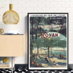 vintage charente maritime poster