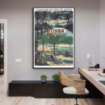 vintage charente maritime poster