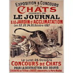 vintage cat poster