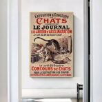 vintage cat poster