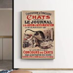 vintage cat poster
