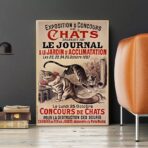 vintage cat poster