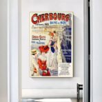 vintage cherbourg poster