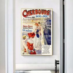 vintage cherbourg poster
