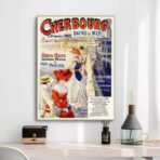 vintage cherbourg poster