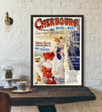 vintage cherbourg poster