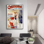 vintage cherbourg poster