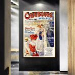 vintage cherbourg poster