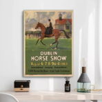 vintage horse poster