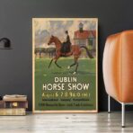 vintage horse poster