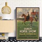 vintage horse poster