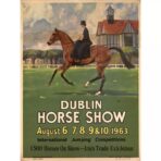 vintage horse poster