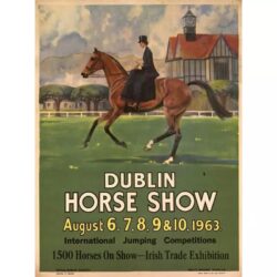 vintage horse poster