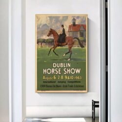 vintage horse poster