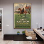 vintage horse poster
