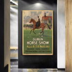 vintage horse poster