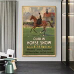 vintage horse poster