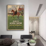 vintage horse poster
