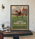 vintage horse poster