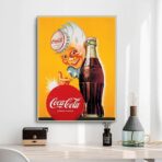 vintage coca cola poster