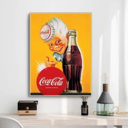 vintage coca cola poster