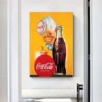 vintage coca cola poster