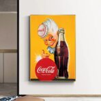 vintage coca cola poster