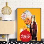 vintage coca cola poster