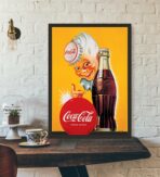 vintage coca cola poster