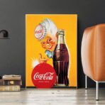 vintage coca cola poster