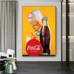 vintage coca cola poster