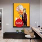 vintage coca cola poster