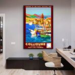 vintage poster collioure
