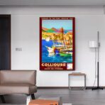 vintage poster collioure