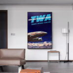 vintage airline poster