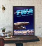 vintage airline poster