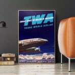 vintage airline poster