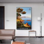 vintage poster cote dazur