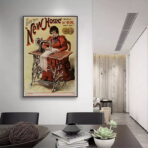 vintage couture poster