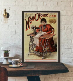 vintage couture poster