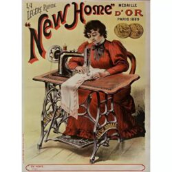 vintage couture poster