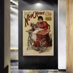 vintage couture poster