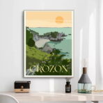 vintage poster crozon